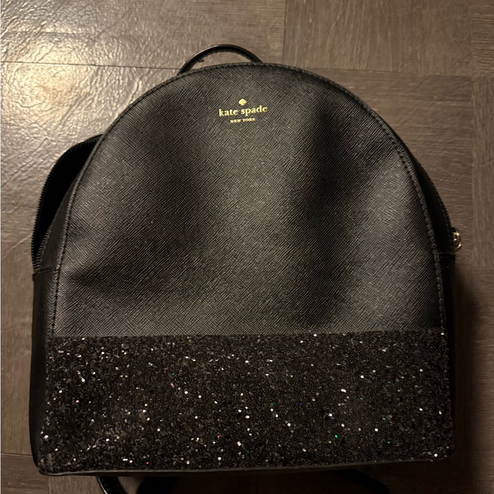 Kate Spade Black Mini Backpack